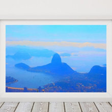 Sugarloaf Mountain and Beach View from Corcovado.