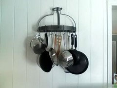 Are Kitchen Pot Racks Best Left Hanging in the 1980s? - WSJ