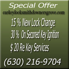 Car Key Locksmith Downers Grove IL