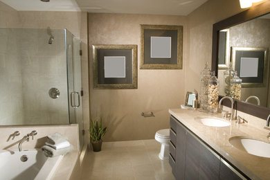 Example of a trendy bathroom design in San Francisco