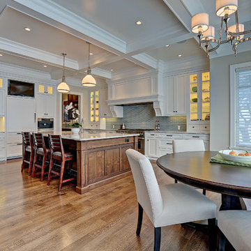 Kitchen with nook table