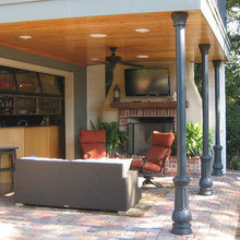 Inwood outdoor cooking area