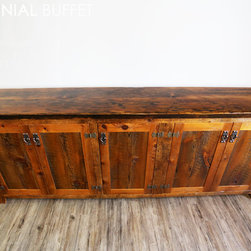 Reclaimed Wood Buffets - Desk Accessories