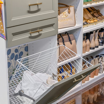 Tilt-Out Hamper - Closet Design Ideas
