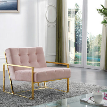 Pierre Velvet Accent Chairs