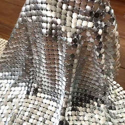 10mm silver metal mesh - Products