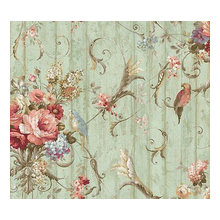 dressing Room wallpaper: Bird French Cottage