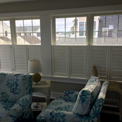 White Plantation Shutters - Interior Shutters