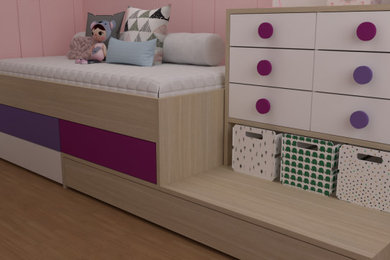 Example of a trendy home design design in Other