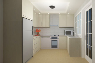 Example of a kitchen design in Other
