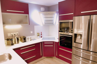 Idées déco pour une cuisine contemporaine.