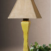Burnt Yellow Oratino 1 Light Table Lamp