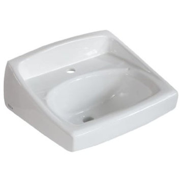 American Standard 0356.041 Lucerne 20-1/2" Wall Mounted Porcelain - White