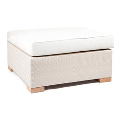 Wintons Teak Kobo Modular Ottoman - Outdoor Lounge Furniture