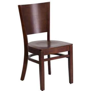 Wooden Restaurant Chair, Walnut