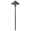 Kichler 15826BKT30R LED Path Light, Textured Black Finish