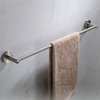 Elie Bathroom 24" Towel Bar, Brushed Nickel