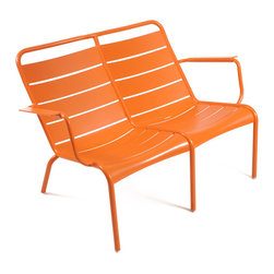 Fermob - Fermob Luxembourg Low Armchair Duo - Outdoor Lounge Chairs