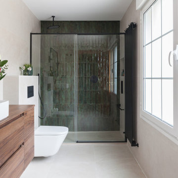 Reforma de un baño contemporáneo y elegante
