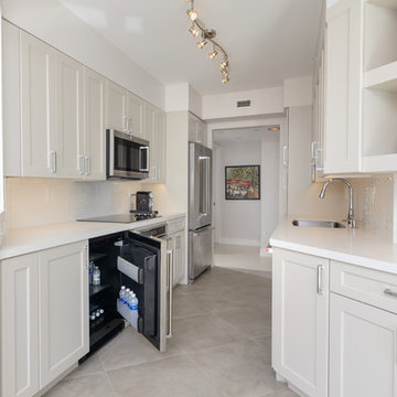 Transitional Kitchen in Sunny Isles, FL