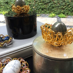 Gemstone Decor Boxes - Decorative Jars And Urns