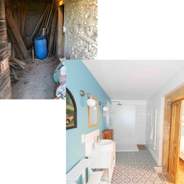 Transformation d’une ferme du Beaujolais