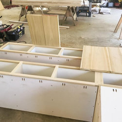 A Frame Chalet style addition and remodel - Storage Cabinets