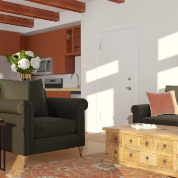 Refined Rustic Living Rooms