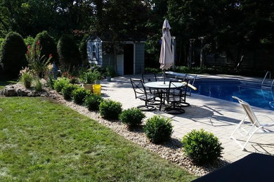 Elegant patio photo in New York