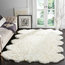 Safavieh Sheepskin Collection SHS211 Rug, White, 8' X 10'
