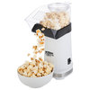 1200W Electric Popcorn Popper Mini Popcorn Machine, White