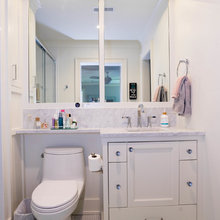 built in and wall color