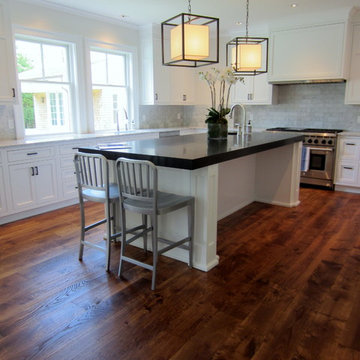 BRIDGEHAMPTON: WIDE CHARACTER GRADE WHITE OAK INSTALLED & FINISHED WITH TUNG OIL
