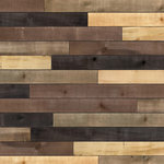 UFP-Edge - UFP-Edge Weathered Wood Accent Boards, 8-Pack, 1/2"x4"x4 Ft. - Add a modern spin on rustic with your next room makeover or DIY project with UFP-Edge Weathered Wood Accent Board Kits. These weathered wood accent boards kits come with eight boards in four high-contrast colors. Each board features a square edge and mimics a pallet board appearance. By using a square edge design this allows the boards to fit snugly together with no gaps, making it perfect for creating rustic accent walls, or other projects. Weathered Wood Accent Board kits are sure to add a unique take on the highly sought after fresh modern rustic farmhouse look and feel. These products are not recommended for outdoor applications. If used for exterior applications, wood protector sealant is required. Color will vary from board to board and lot to lot due to natural characteristics of wood. It is recommended you purchase your entire job, plus a minimum of 10% overage to ensure most consistent color.