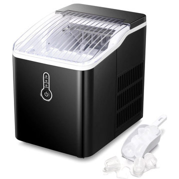 Countertop Ice Maker Machine, 9 Cubes Ready, 8 Minutes, Quick Ice Making