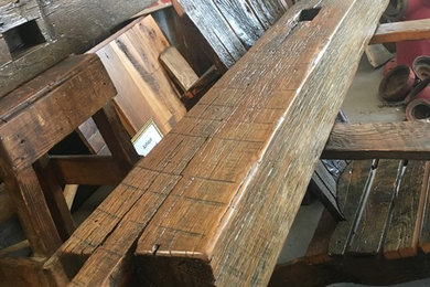 Reclaimed Barn Wood Mantles