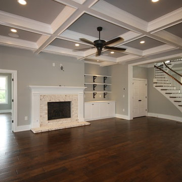 Cheek Street - living room with open floorplan