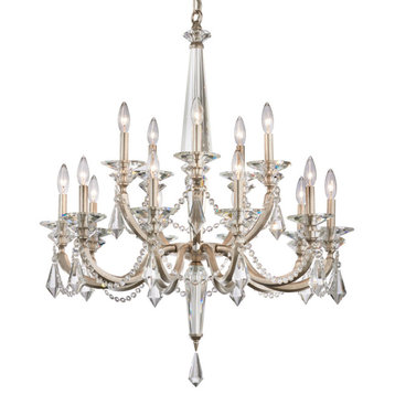 Verona 15-Light Chandelier in French Gold