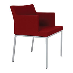 Soho Chrome Arm Chair by sohoConcept - Dining Chairs
