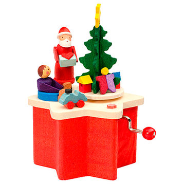Graupner Music Box- Santa- Handcrank