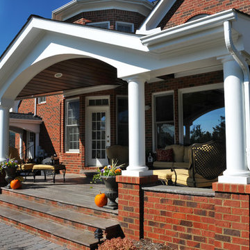 A New Covered Porch and Utility Building In Ballantyne Means More Outdoor Fun
