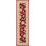 Tashkent 2330-R Runner, Red, 68x235 cm