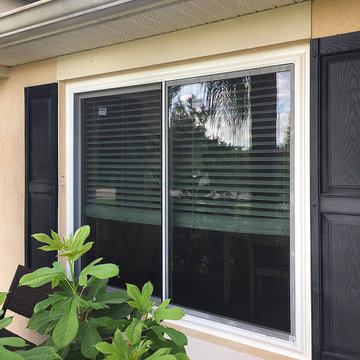 DuraShield V 2-lite and 3-lite sliders, Installed