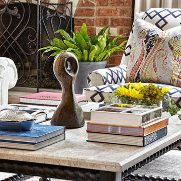 Glenview Illinois Family Room Refresh