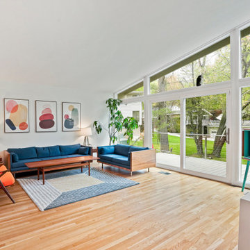 Mid-Century Modern Kitchen & Great Room Remodel Potomac, MD