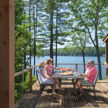 Lake House Deck Railing