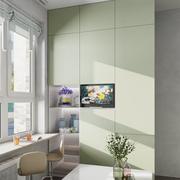 Compact 2-bedroom apartment