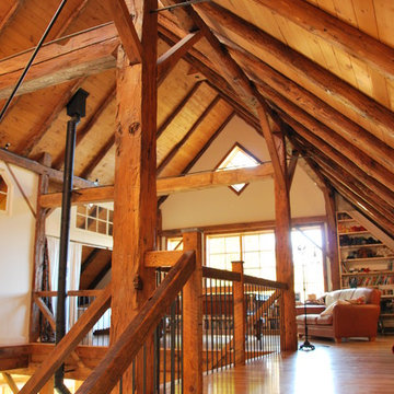 Converted barn home, Gatineau Hills