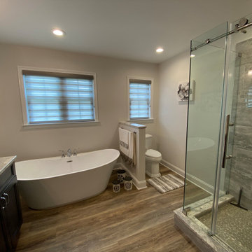Opening Primary Bathroom Maximizing the Space