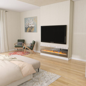 Primary Bedroom Sitting Area Rendering